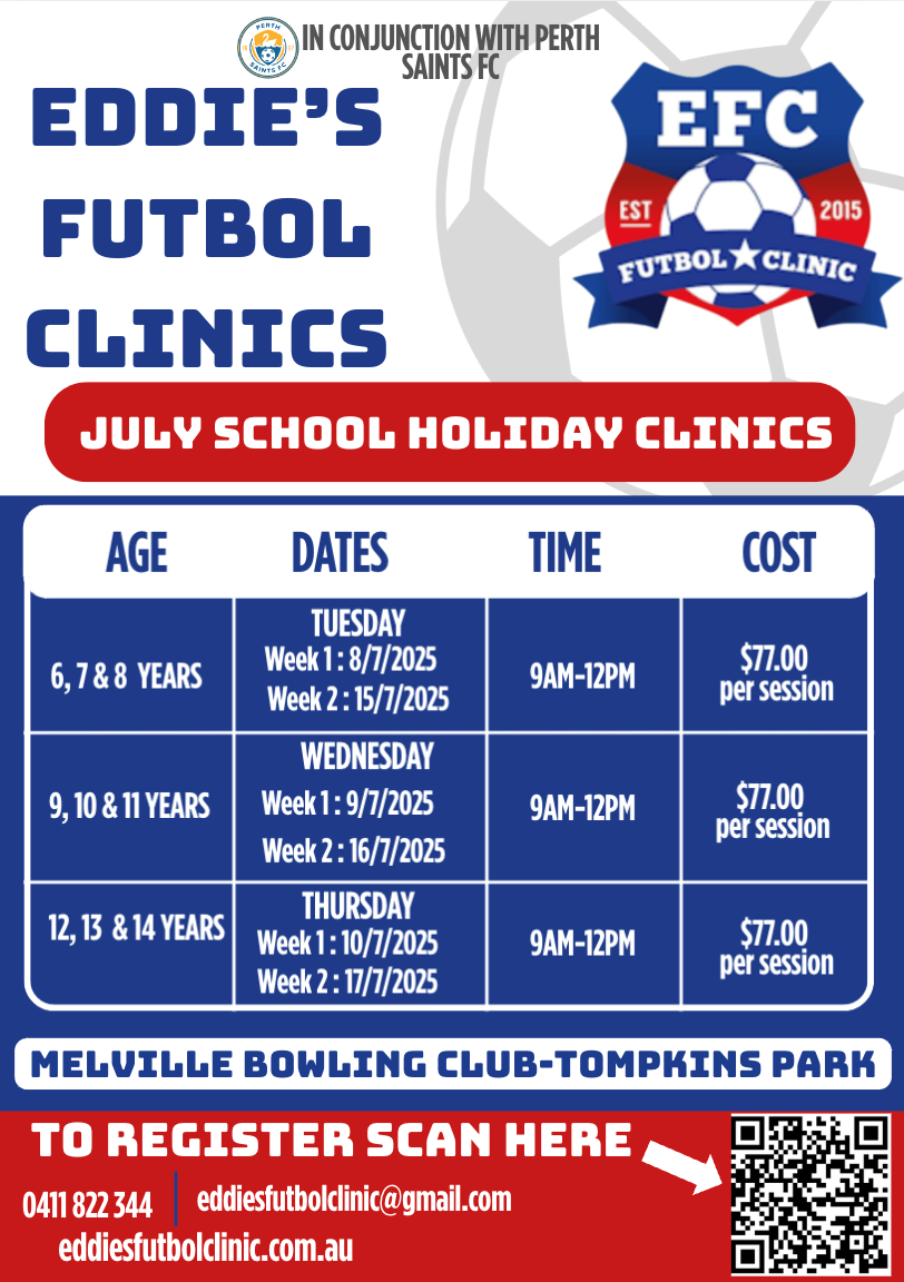 EFC July 2025 Holiday Clinics